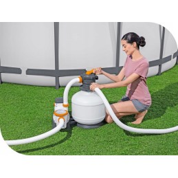 Baseina smilšu sūkņa baseina filtrs 11355 lh bestway 58486 modelis 2024