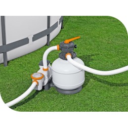 Baseina smilšu sūkņa baseina filtrs 11355 lh bestway 58486 modelis 2024
