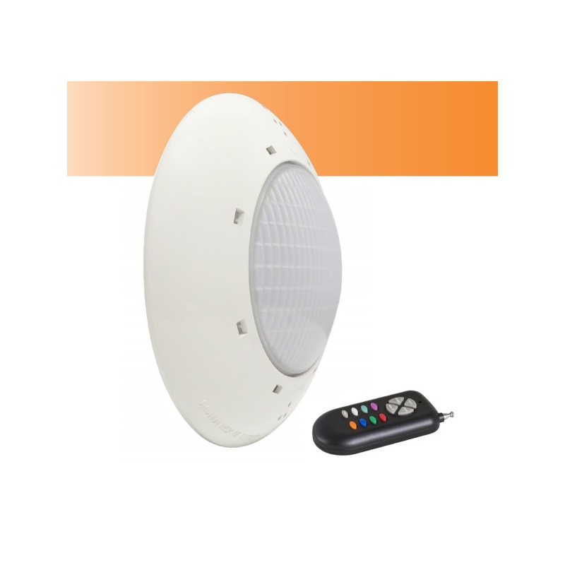 Plokščia povandeninė lempa baseinui par56 rgb 15w 900lm