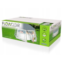 bestway 58612 baseino paviljonas 6 x 6 x 2 55 m