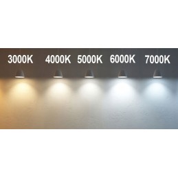 Lumiplus flexi ac baseino lemputė, šalta balta šviesa v1 1485lm
