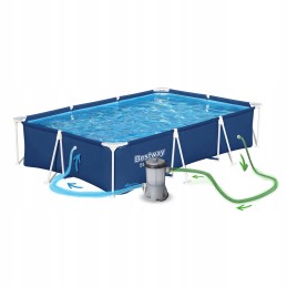 Terasest aiabassein 300 x 201 x 66 cm 16in1 bestway 56404n