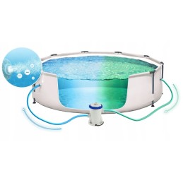 22in1 rėmo sodo baseinas 366x76 bestway