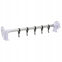 Vidaxl baseino uždengimo ritinys su plastikiniu pagrindu