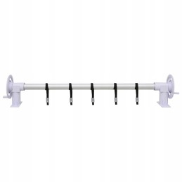 Vidaxl baseino uždengimo ritinys su plastikiniu pagrindu