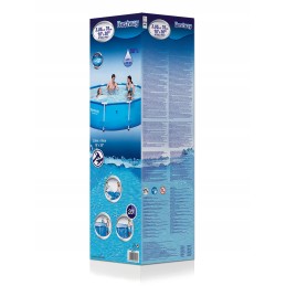 Plieninis sodo baseinas 305 x 76 cm rinkinys 4in1 bestway 56406