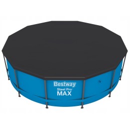 Didelis sodo baseinas su rėmu, dydis 3 6 m, aukštis 76 cm