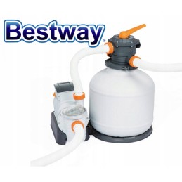 Smėlio filtro siurblys baseinui bestway 58486 11355 lh chemconnect