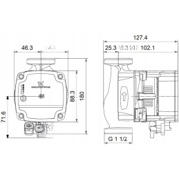 GRUNDFOS siurblys alfa1 l 25 60 180 1x230v 50hz 6h