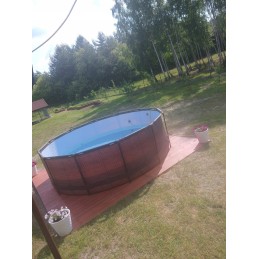 56709 rėmo baseino sodo rinkinys 366x100 siurblio kopėčių filtras bestway