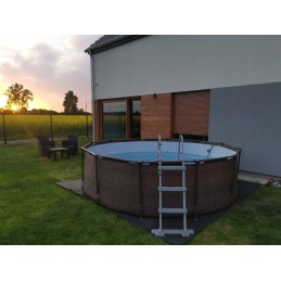 56709 rėmo baseino sodo rinkinys 366x100 siurblio kopėčių filtras bestway