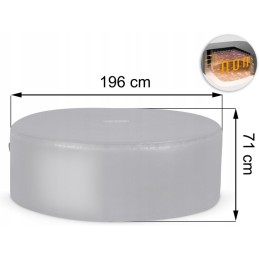 Izoliuotas termo dangtelis SPA196x71cmbestway