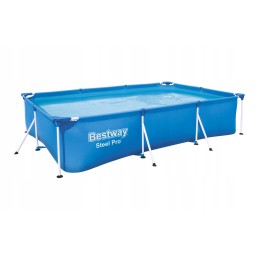 Rėmo baseinas 300x201x66 bestway rinkinys xxl