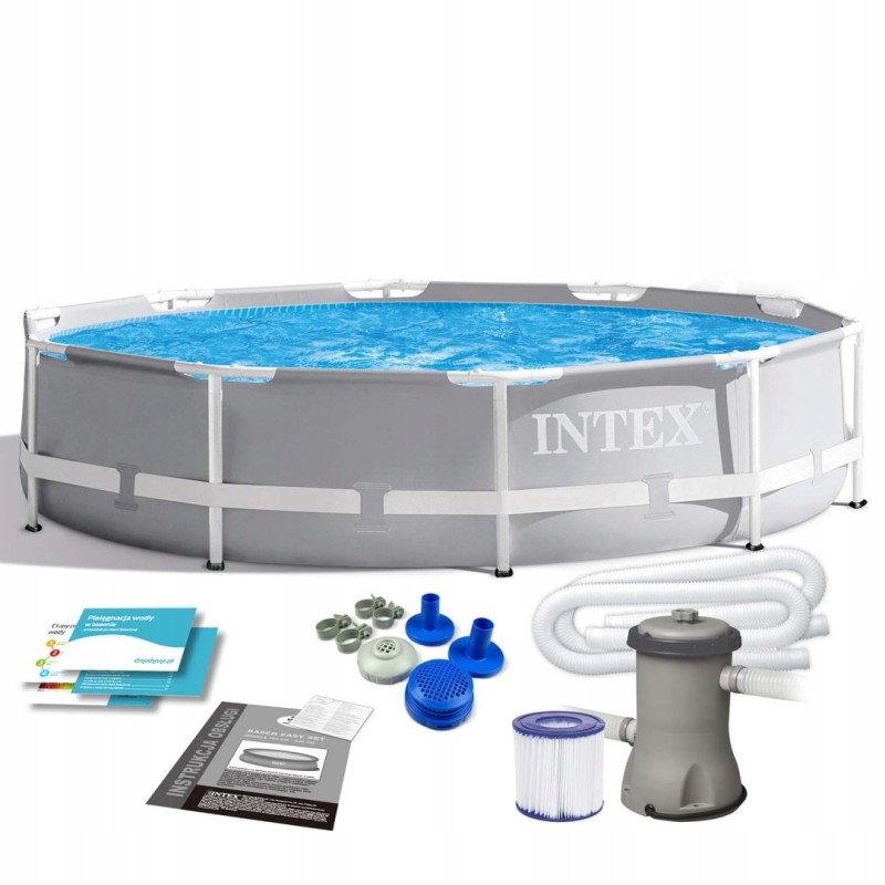 Frame garden pool 305 x 76 cm 3in1 set intex 26702
