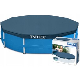Plieninis sodo baseinas 305 x 76 cm 15-in-1 rinkinys i