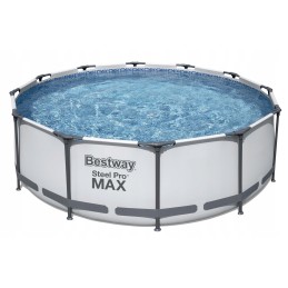 56418 4-in-1 šeimos karkasinis sodo baseinas 366 x 100 cm bestway