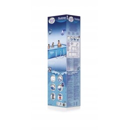 Karkasinis baseinas 300x201x66cm prabangus 3in1 bestway 56411