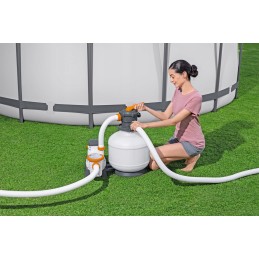 Tugev bestway 11355l h basseini liivapump