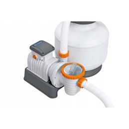 Stiprus bestway 11355l h baseino smėlio siurblys