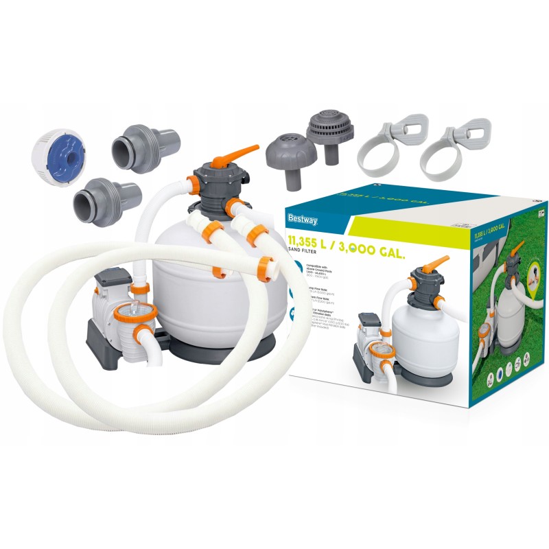 Bestway 58486 smėlio siurblys 11355l h chemconnect