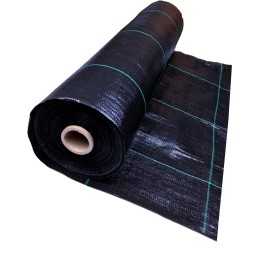 Žemės ūkio audinys metrais, atsparus piktžolėms, 40 cm, 100 g