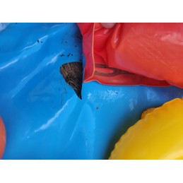 Pripučiama vaivorykštės žaidimų aikštelė 297 x 193 x 135 cm intex