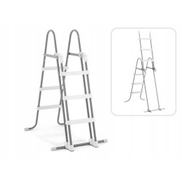 Plieninis sodo baseinas 366x99 su intex 26716 siurbliu, modelis 2024