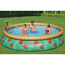 Sodo plėtimosi baseinas 457x84 bestway atogrąžų