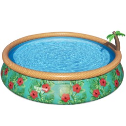 Bestway išsiplėtimo baseino didelis 457 x 84 cm 15 pėdų dušo siurblys