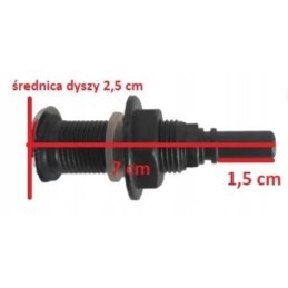 Oro siurblių komplektas su 12 plastikinių antgalių rinkiniu kubilams