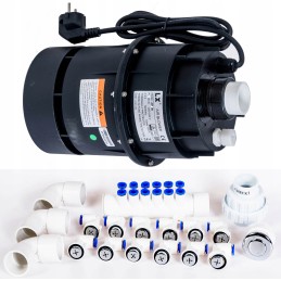 Jacuzzi siurblys su masažiniais purkštukais