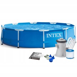 Terasest aiabassein 305 x 76 cm 9in1 intex 28202