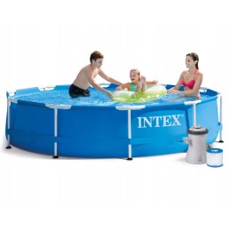 Terasest aiabassein 305 x 76 cm 9in1 intex 28202