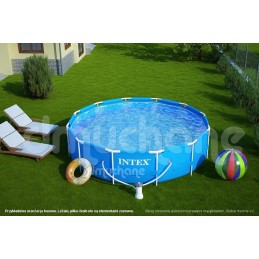 Frame garden pool 305 x 76 cm 9 in 1 intex 28202
