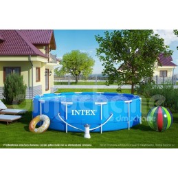 Plieninis sodo baseinas 305 x 76 cm 9in1 intex 28202