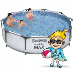Karkasinis baseino komplektas 9in1 bestway 305x76 cm sodo rėmo baseino vonia