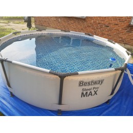 Karkasinis baseino komplektas 9in1 bestway 305x76 cm sodo rėmo baseino vonia