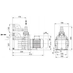 Pro pump 5 picco 5 speck baseino siurblys