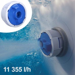 Smilšu sūknis peldbaseiniem, filtrs 11355l h, bestway 58486, taimeris, dozators