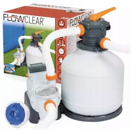 Smėlio filtro siurblys baseinui bestway 58486 11355 lh chemconnect