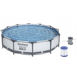 Steel Pro max plieno baseinas 366x76cm 56416 bestway