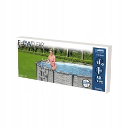 Baseino kopėčios 122 cm bestway 58331 baseinui