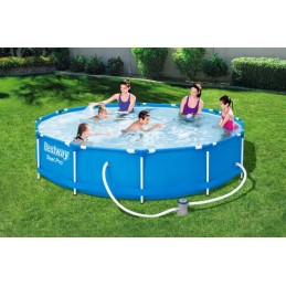 Sodo rėmo baseinas xxl 366x76cm šeima