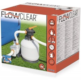Bestway 58486 smėlio siurblys 11355l h 3000 gal
