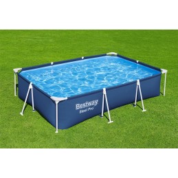 Deluxe terasest profiraamiga bassein 300x201x66 bestway 3in1 filterpump