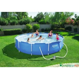 Karkasinis baseinas su pompa 366x76cm bestway