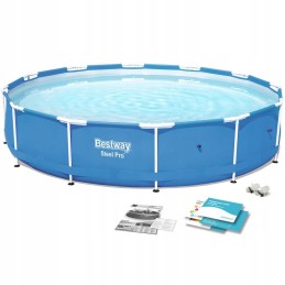 Karkasinis baseinas su pompa 366x76cm bestway