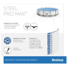 Bestway 56420 sodo baseinas 366x122cm