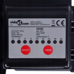 Smėlio filtro siurblys su laikmačiu 550 50 l