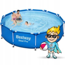 Rėmas sodo baseinas 305 x 76 cm, 15-in-1 bestway rinkinys